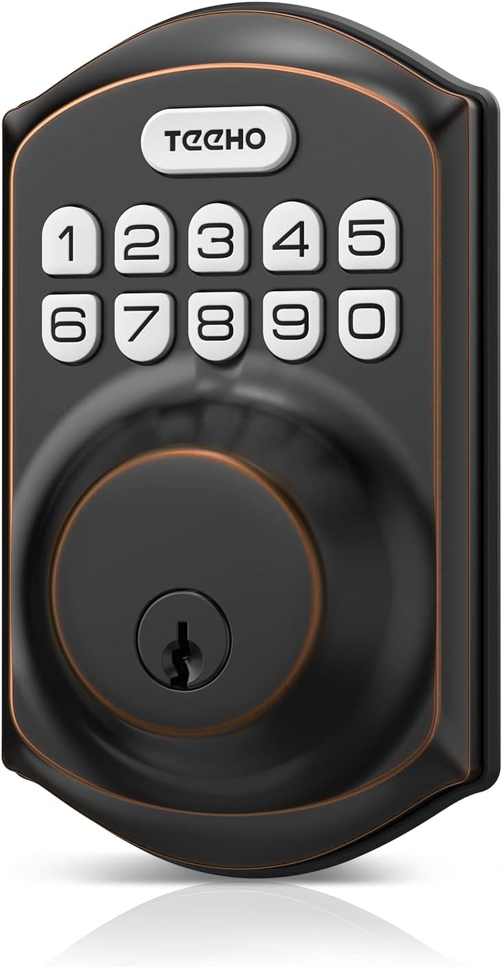 TEEHO TE001 Keyless Entry Door Lock - Smart Deadbolt Lock