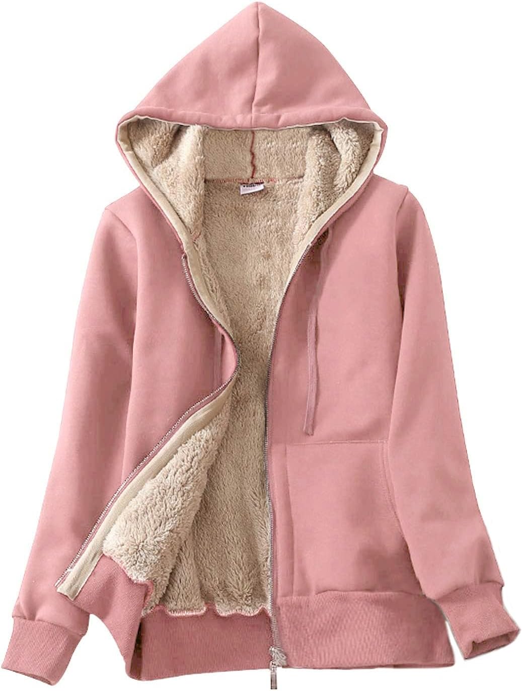 PUWEI Women's Winter Warm Fleece Jackets for Cozy Comfort