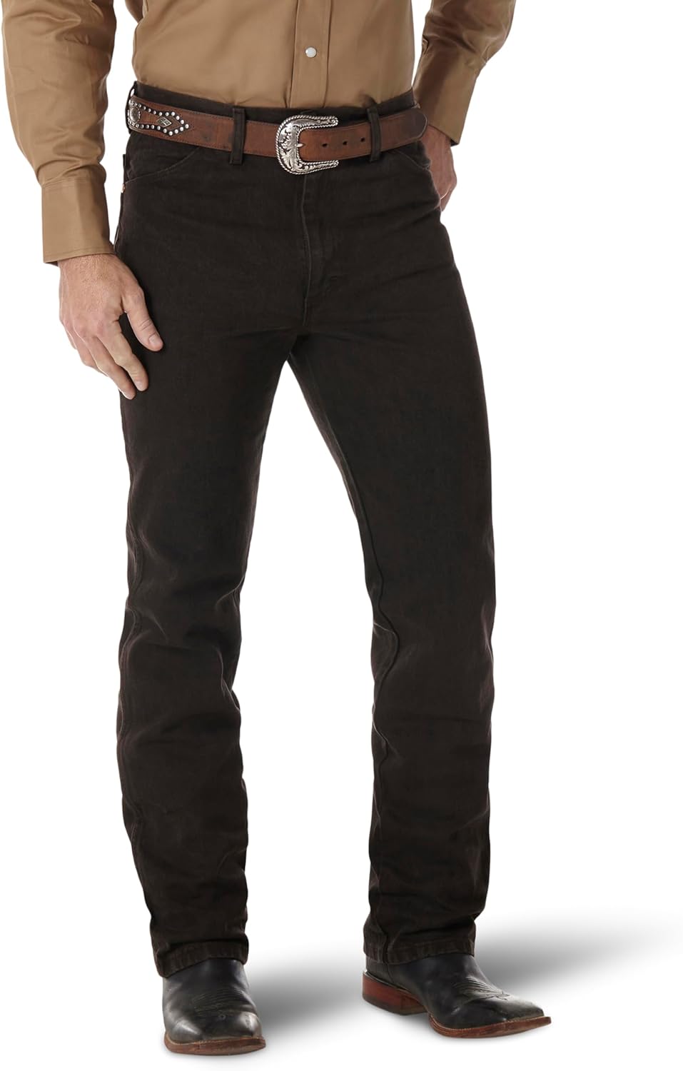 Wrangler Men's Cowboy Cut Slim Fit Jean for Ultimate Comfort