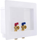 SharkBite 1/2 in x 3/4 in MHT Washing Machine Outlet Box - Easy