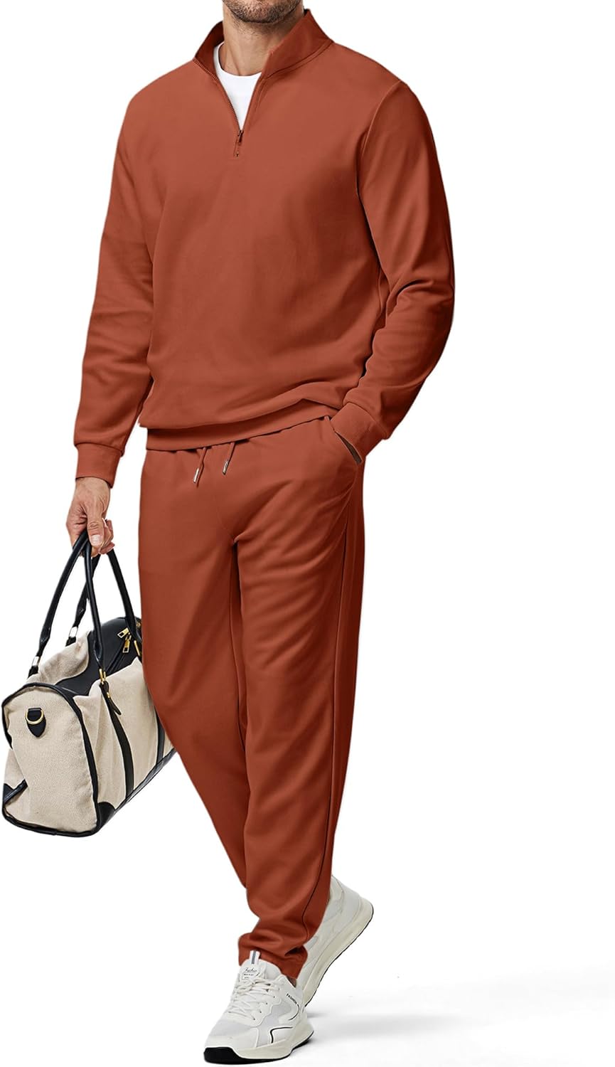 JMIERR 2025 Men Fall Tracksuit Set for Stylish Comfort