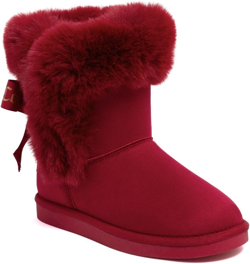 Juicy Couture Girls Winter Boots for Warm Insulated Feet