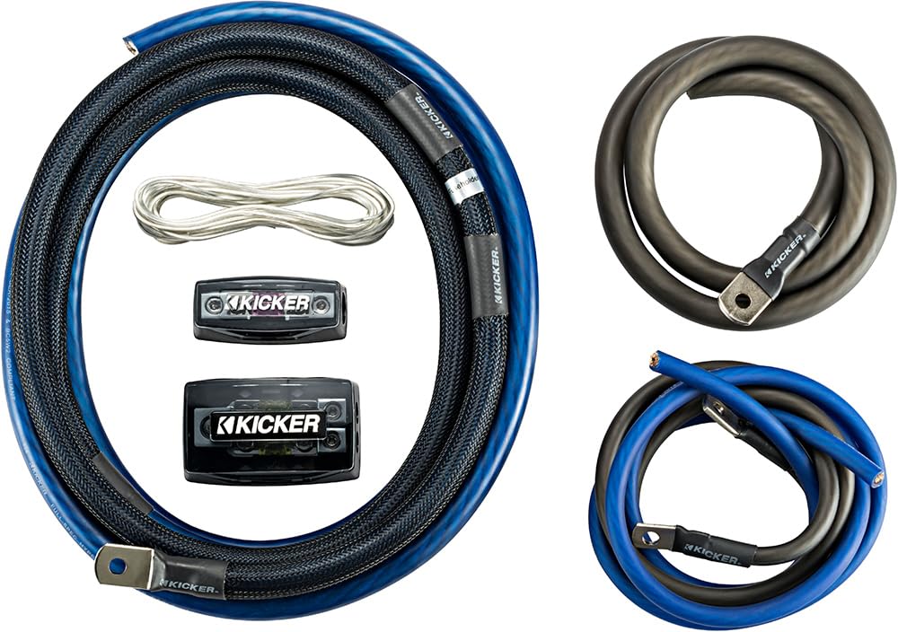 Kicker 46PKD1 Dual Amplifier Power Kit for Optimal Performance
