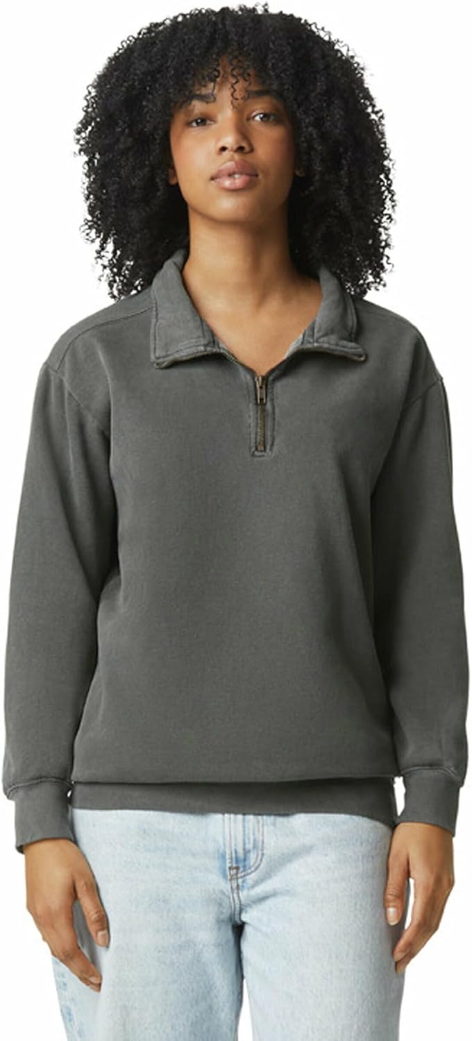 Comfort Colors Adult 1/4 Zip Sweatshirt for Ultimate Comfort