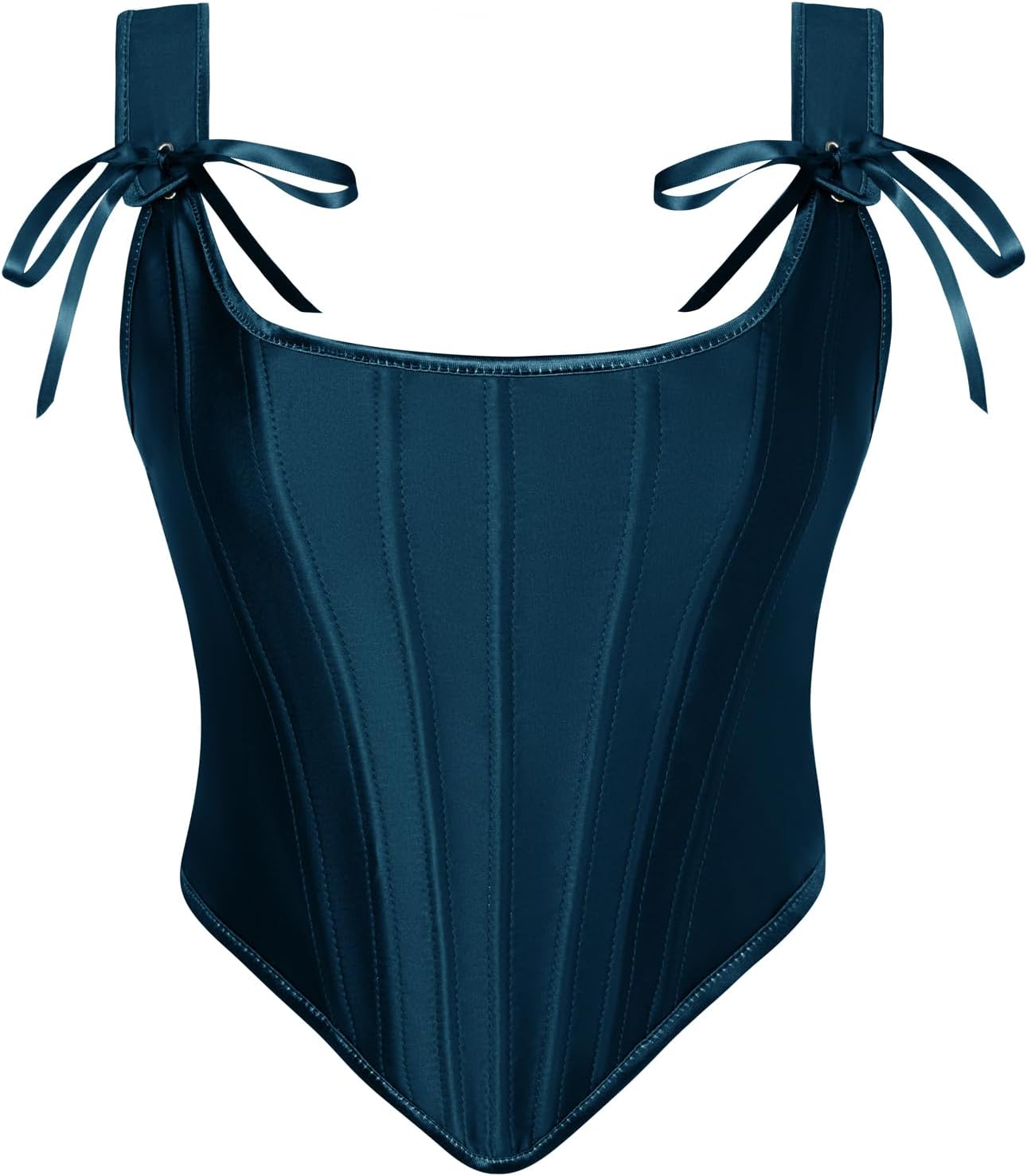Scarlet Darkness Corset Tops for Women Renaissance Boned Overbust