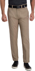 Haggar Mens Cool Right Performance Flex Straight Fit Flat (Style RJ73)