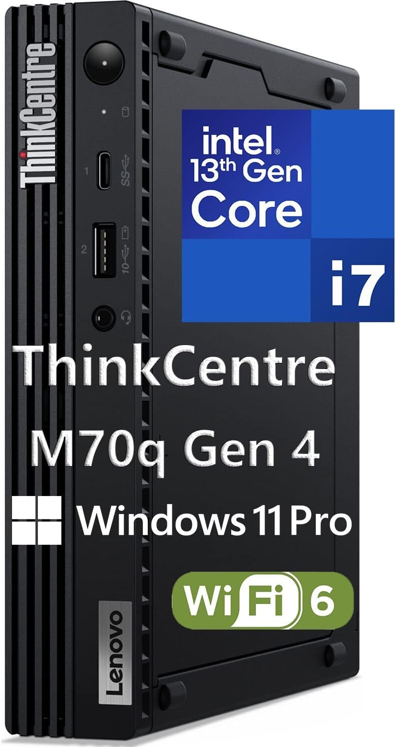 Lenovo ThinkCentre M70q Gen 4 Tiny PC for Business Efficiency