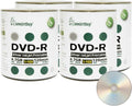 Smartbuy 4.7GB 16x DVD-R Silver Inkjet Hub Printable (400-Disc)
