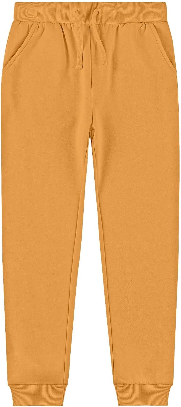 Kid Nation Kids Unisex Soft Brushed Fleece Jogger Sweatpants