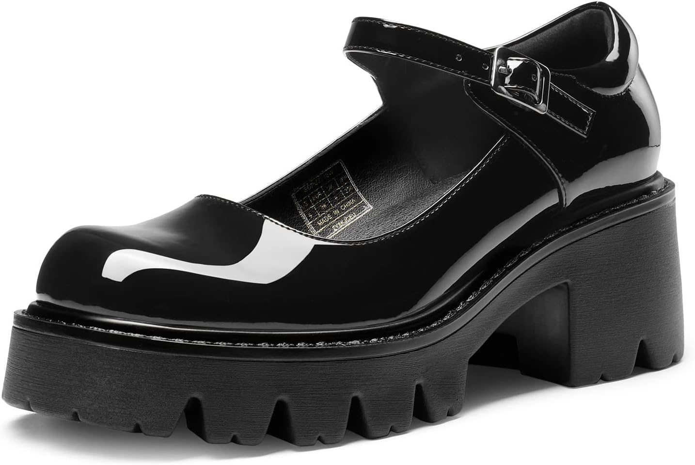 DREAM PAIRS Women's Mary Janes Shoes Platform Dress Low Heel Pumps