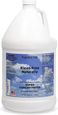 Kleen Free Naturally Enzyme Cleaner 128oz - Powerful Unscented Clean