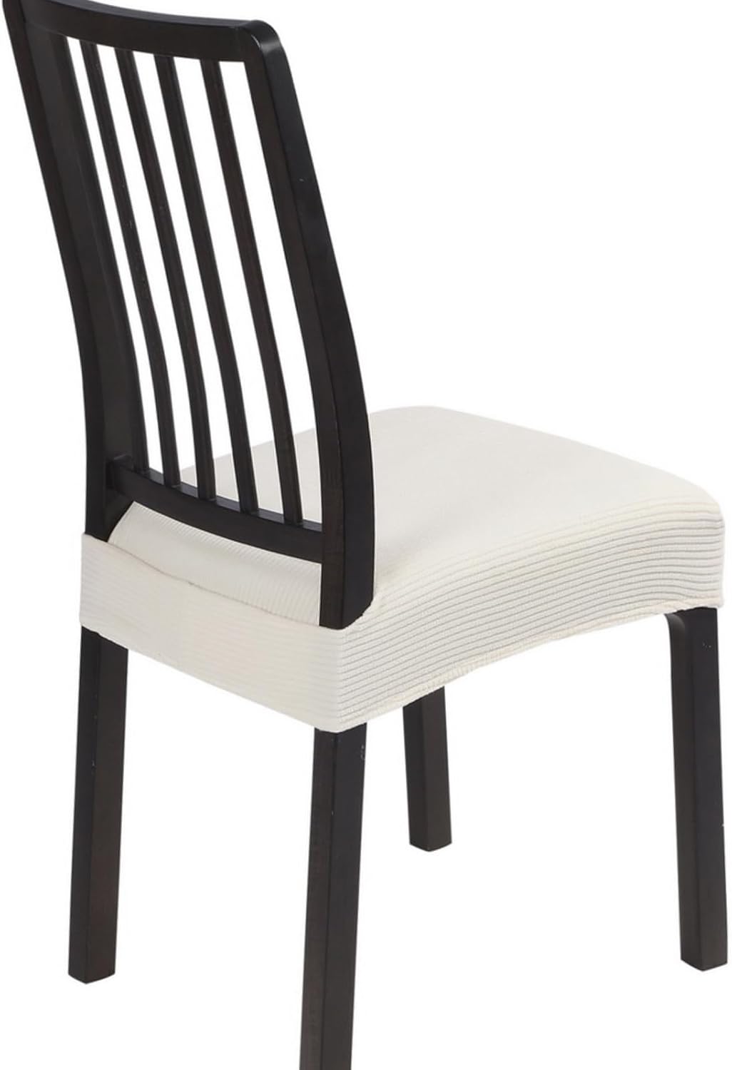 SearchI Stretch Dining Chair Seat Covers Set of 6 for Protection