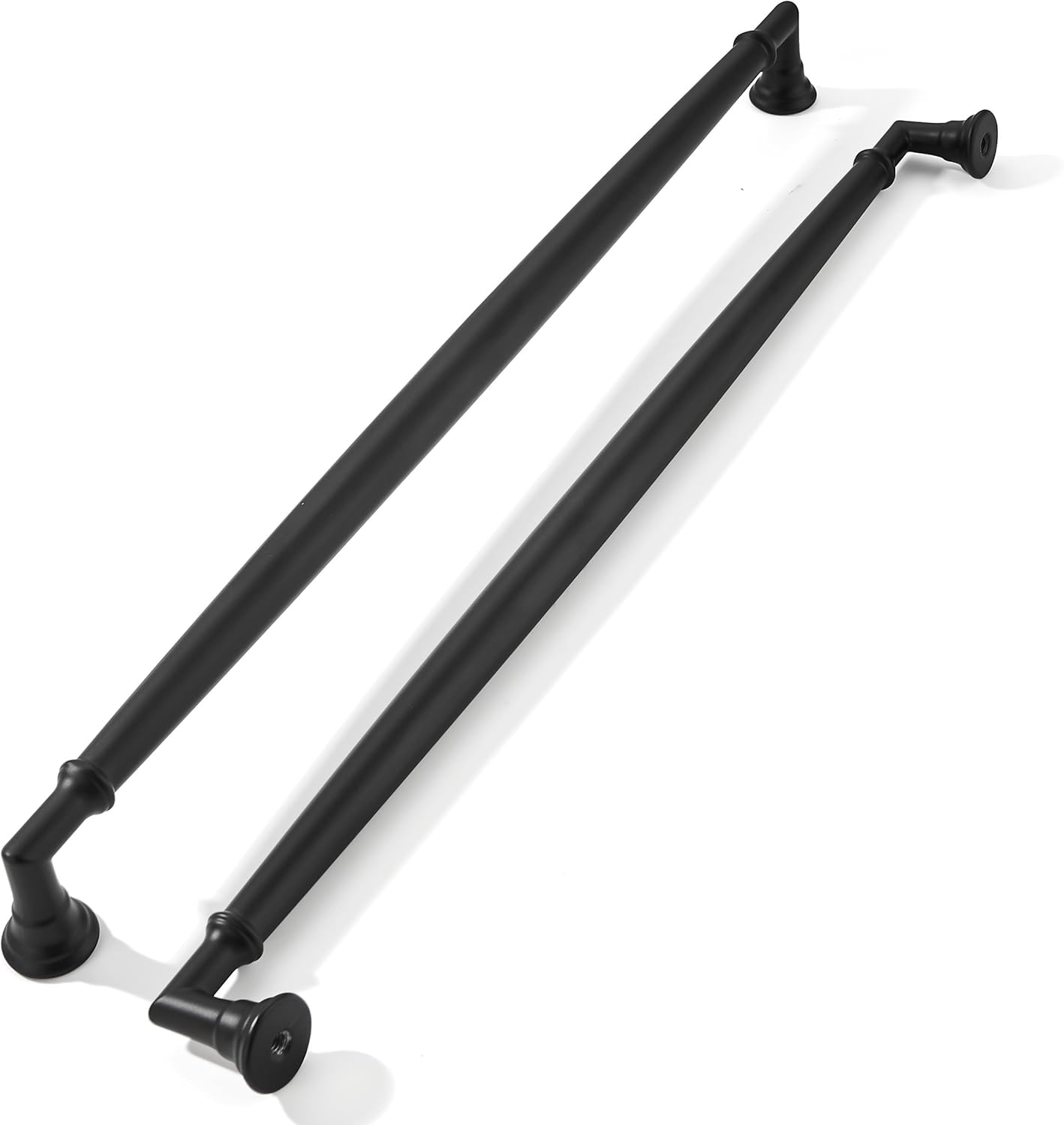khtumeware 12 Inch Matte Black Cabinet Pulls for Heavy Duty Use