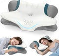 Cervical Neck Pillow for Pain Relief - Ergonomic Side Sleeper Support