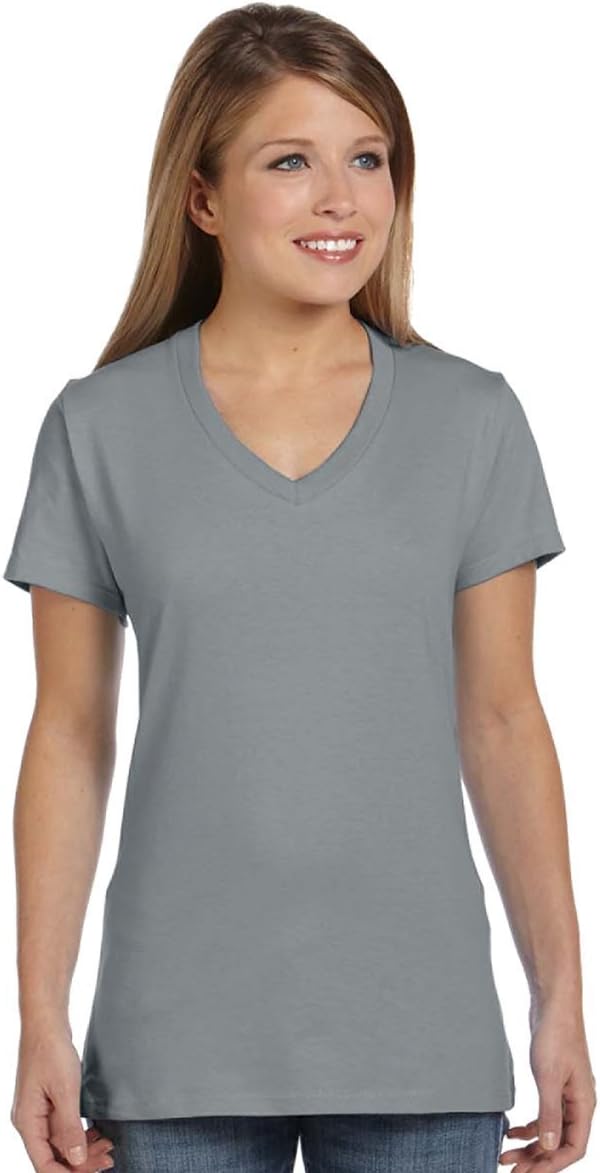 Hanes Men's 5-Pack ComfortSoft V-Neck Tee for Everyday Wear