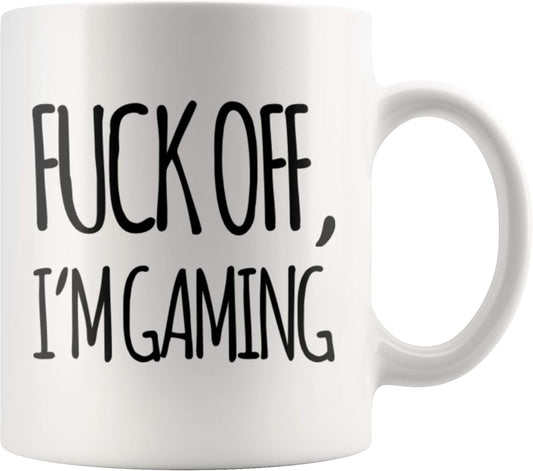 Panvola Sarcastic Gamer Mug - Fun Gift for Game Lovers 