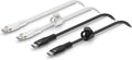 USB-C Charger Cable 2-Pack - Durable Braided 1M USB-IF Certified