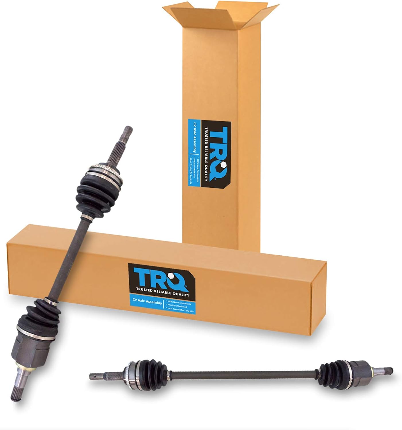 TRQ CV Axle Shaft Assembly Set for Toyota Tercel and Paseo