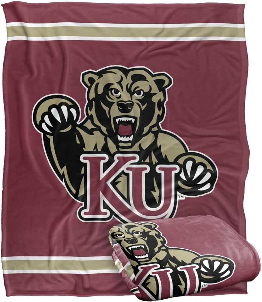 Kutztown University Primary Logo Silky Touch Throw Blanket