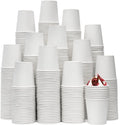 500 Pcs 6 oz Disposable Paper Coffee Cups - Compact Everyday Use
