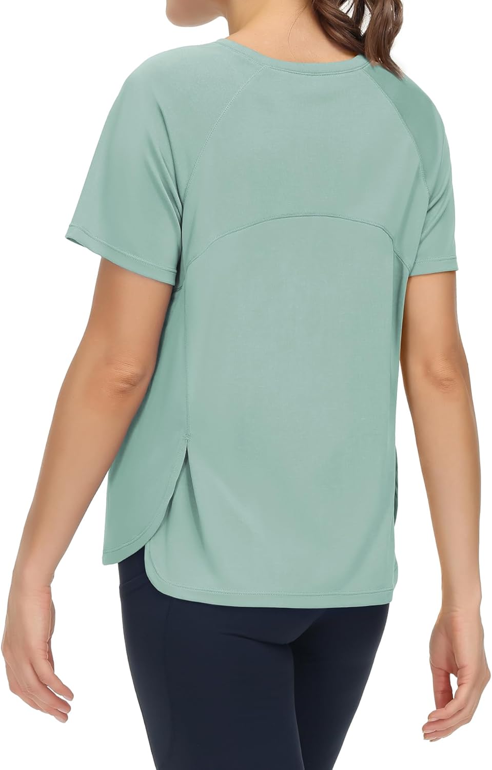 Breathable Yoga Tee by THE GYM PEOPLE
