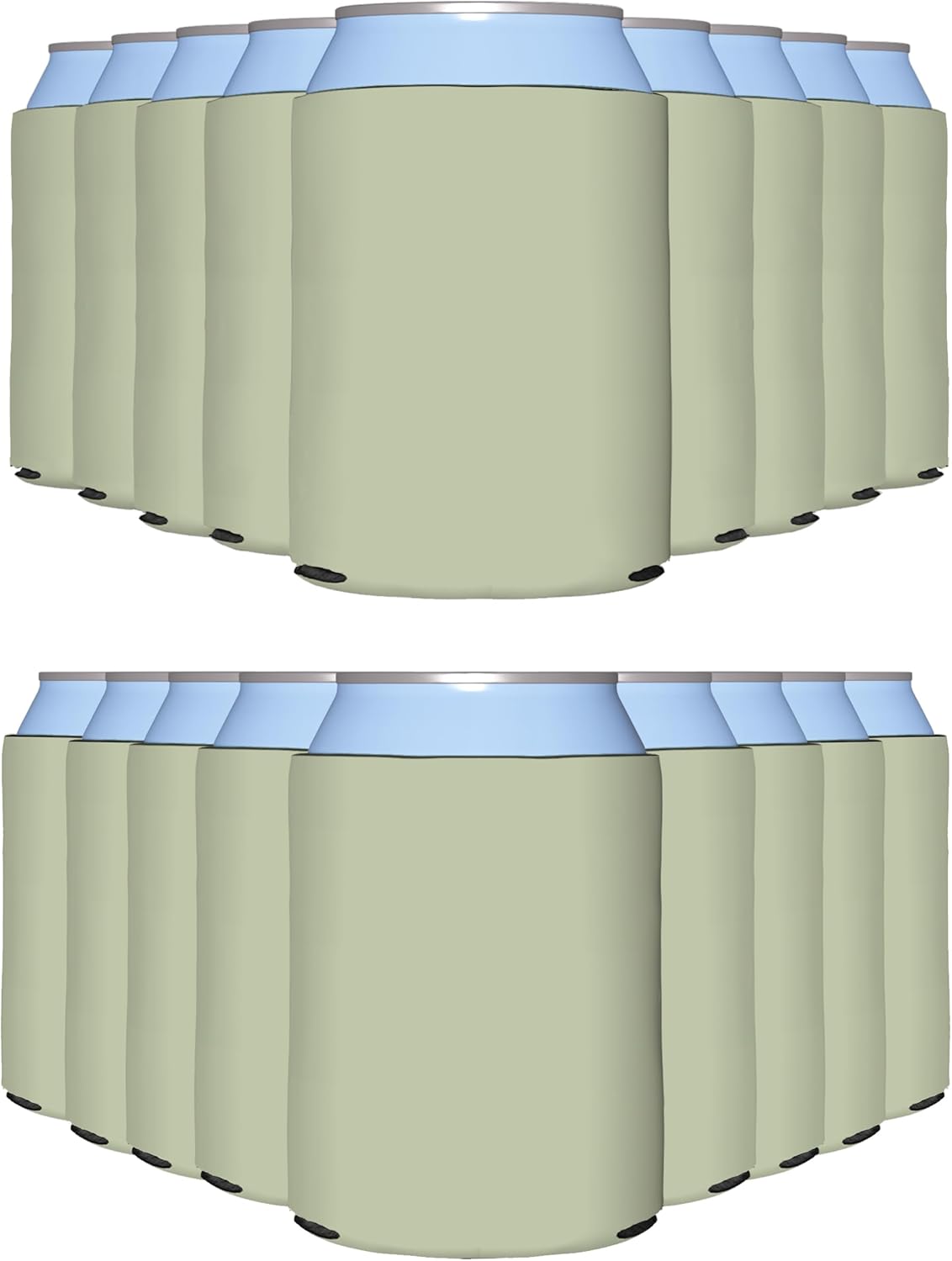 Customizable Bulk Can Cooler Sleeves for Every Occasion