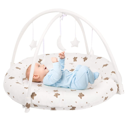 Beright Baby Gym: Moveable Hoops, Moon & Stars Toys