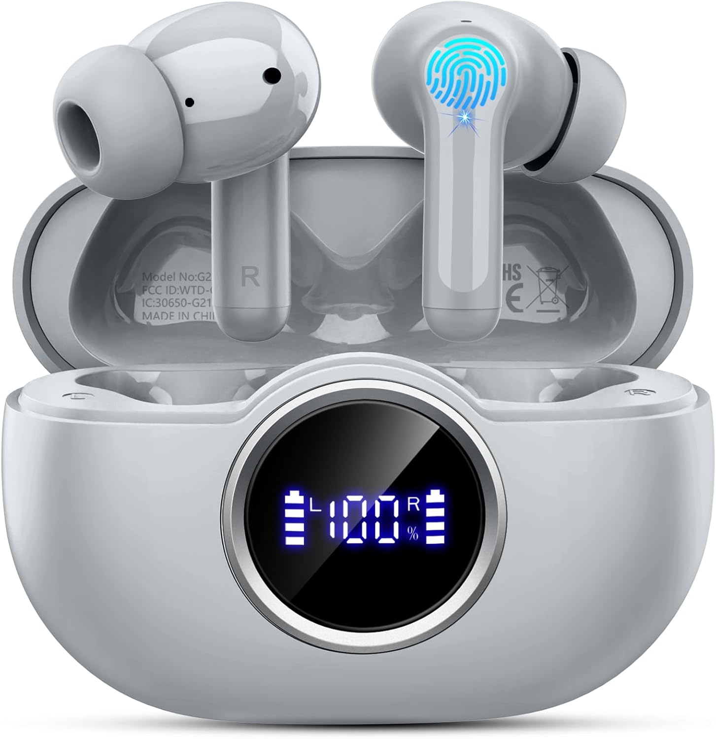 Wireless Earbuds with 3D Bass and Noise Cancelling Features