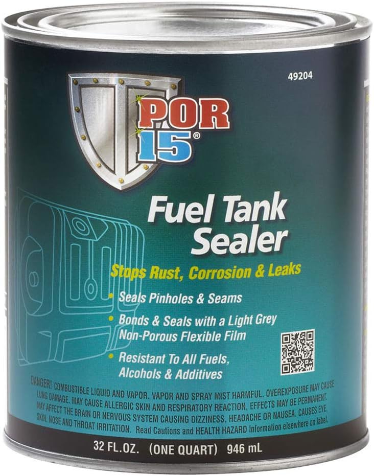 POR-15 Fuel Tank Sealer for Ultimate Rust Prevention and Repair