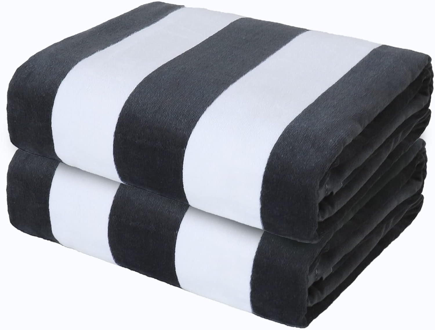 Exclusivo Mezcla Large Cabana Stripe Beach Towels for Comfort