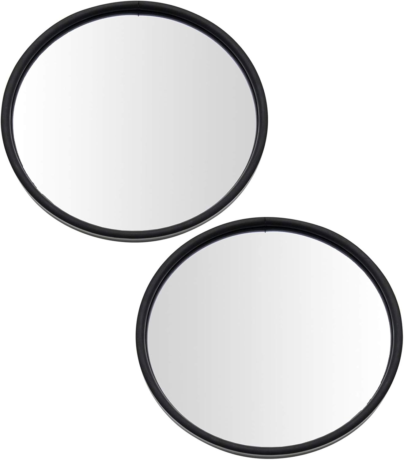 TRQ 8.5 Round Convex Mirror Pair Set for Enhanced Visibility