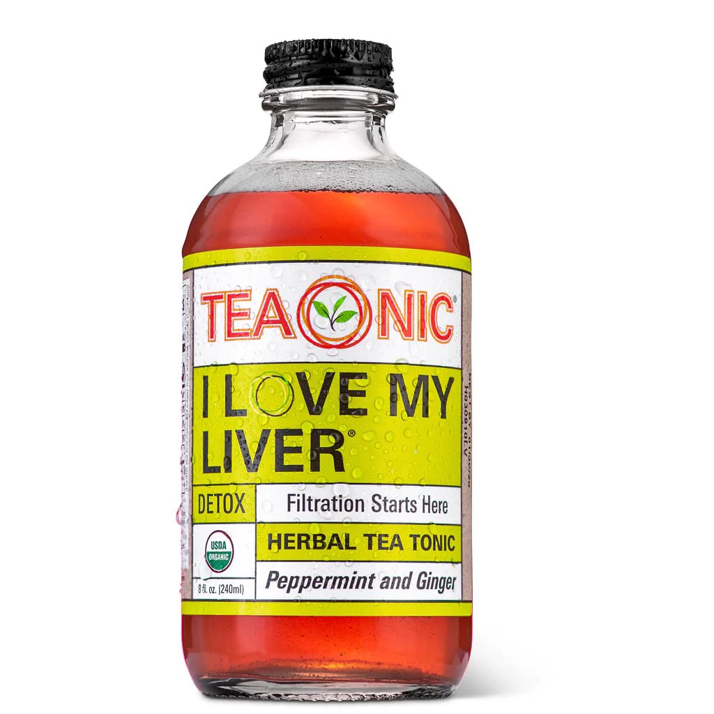 TEAONIC I Love My Liver Detox Tea for Healthy Liver Support