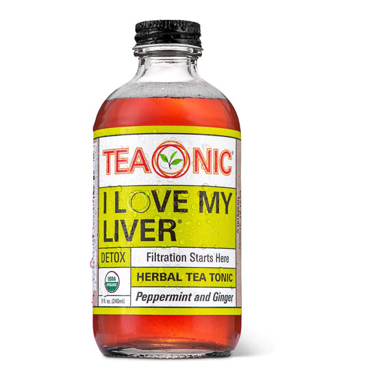 TEAONIC I Love My Liver Detox Tea for Healthy Liver Support
