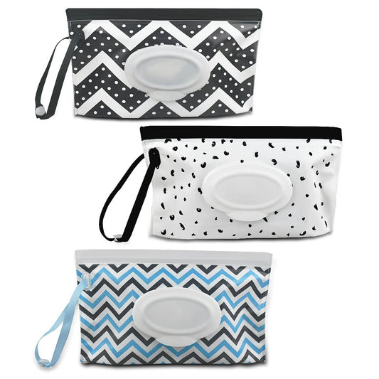 Portable 3-Pack Baby Wipes Dispenser by yuntop