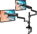 EUREKA ERGONOMIC Dual Monitor Stand - Fully Adjustable Gas Spring Arms
