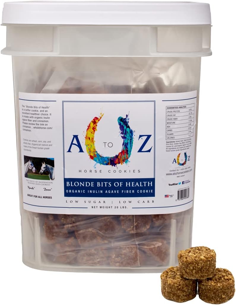 Horse Treats, Blonde Bits of Health, Low Carb & Sugar Cookies