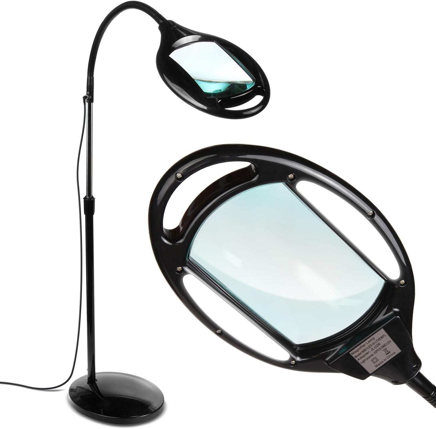 Brightech LightView Pro Magnifying Floor Lamp for Reading