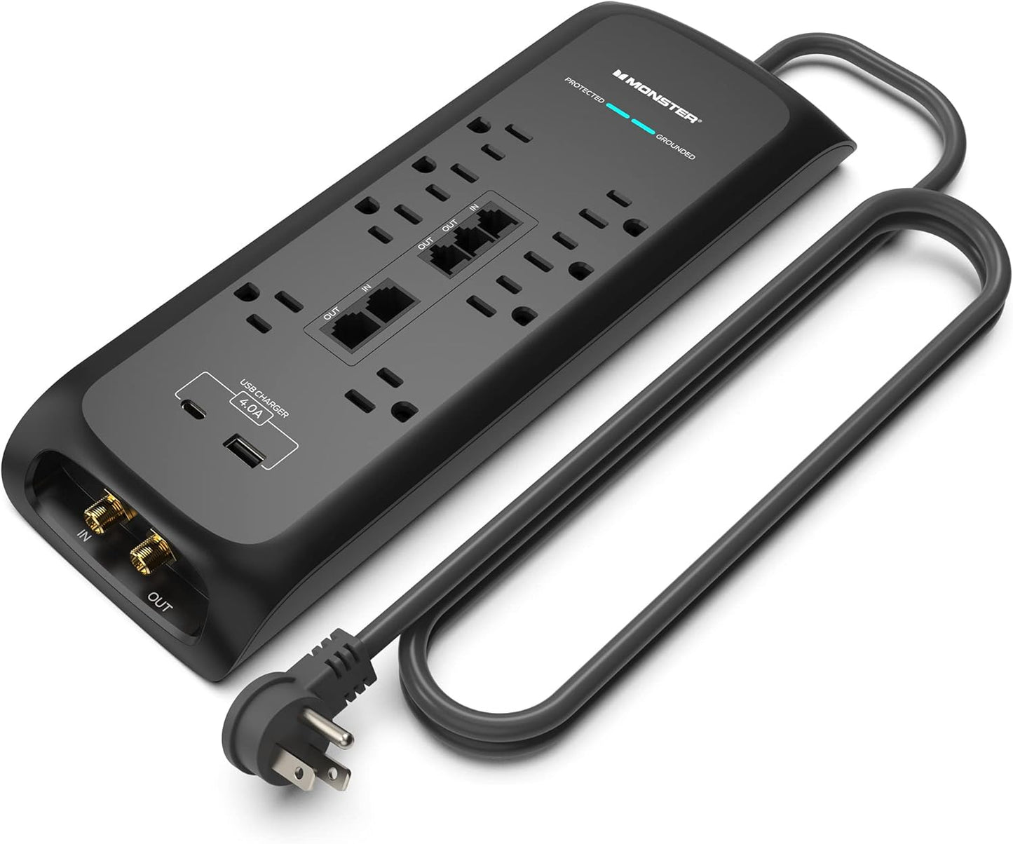 Monster Heavy Duty Surge Protector: Ultimate Power for Computers