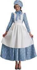 Abaowedding Womens American Pioneer Costume Dress for Events