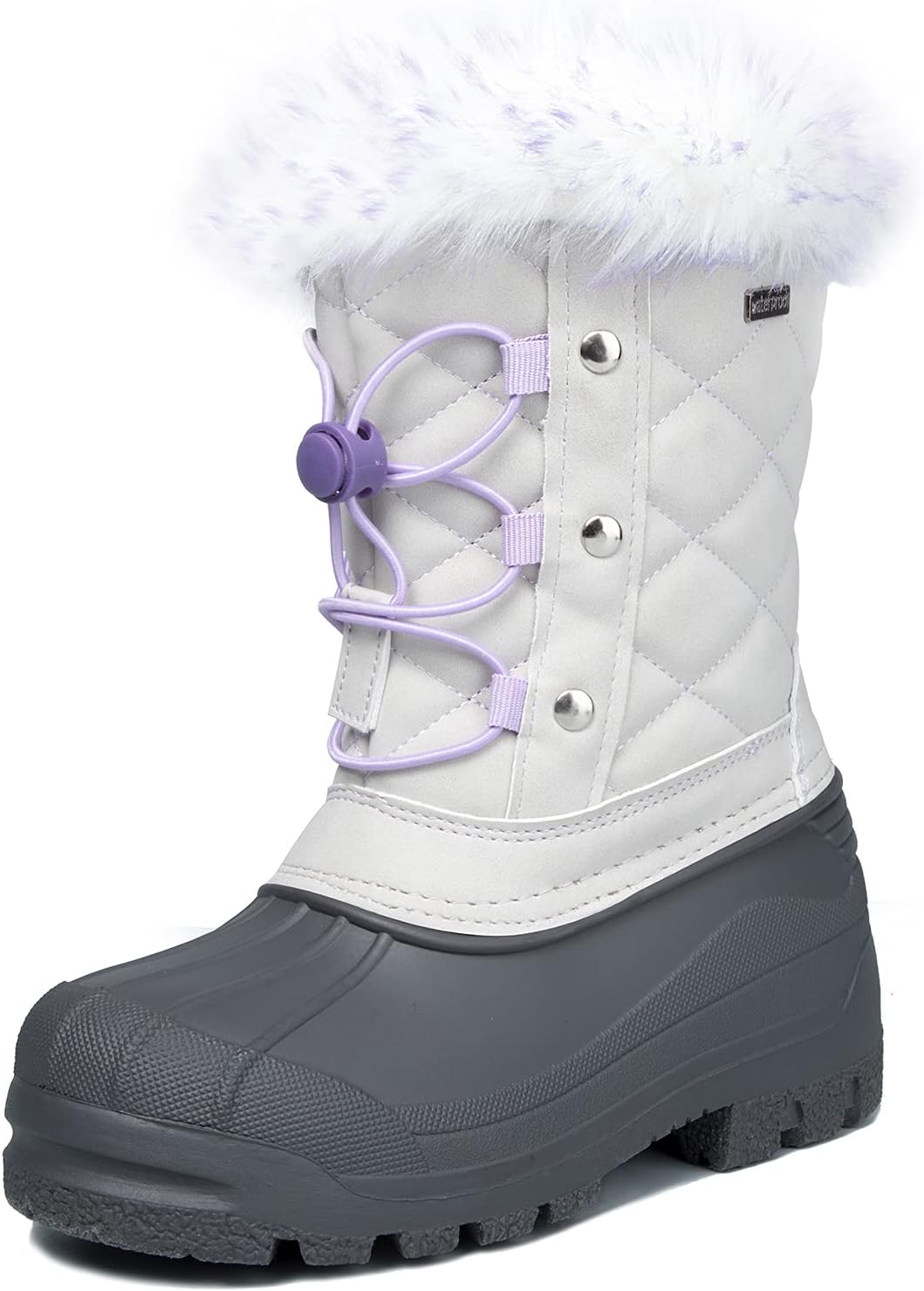 K KomForme Boys & Girls Snow Boots: Insulated, Waterproof, Warm