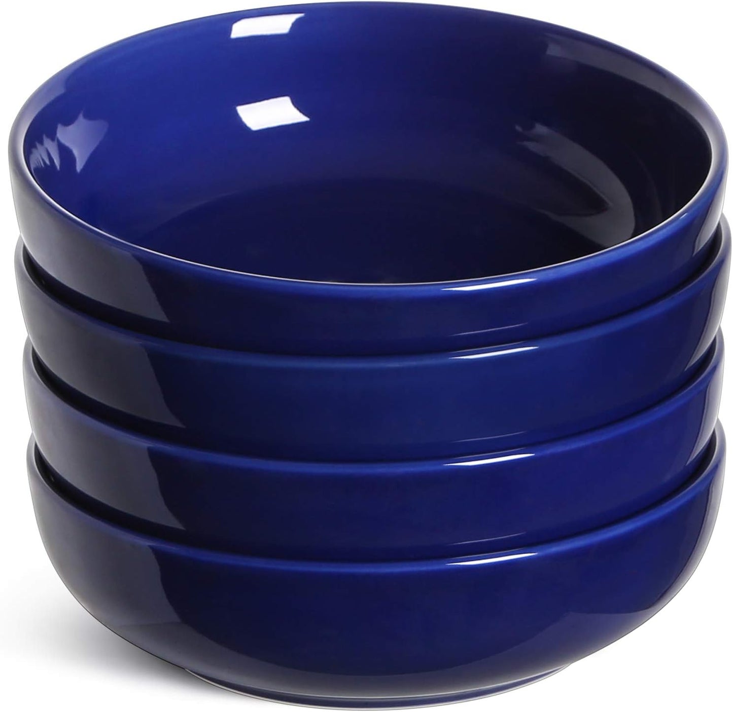 LE TAUCI 45 oz Pasta Bowls Set for Serving Soup and Salad
