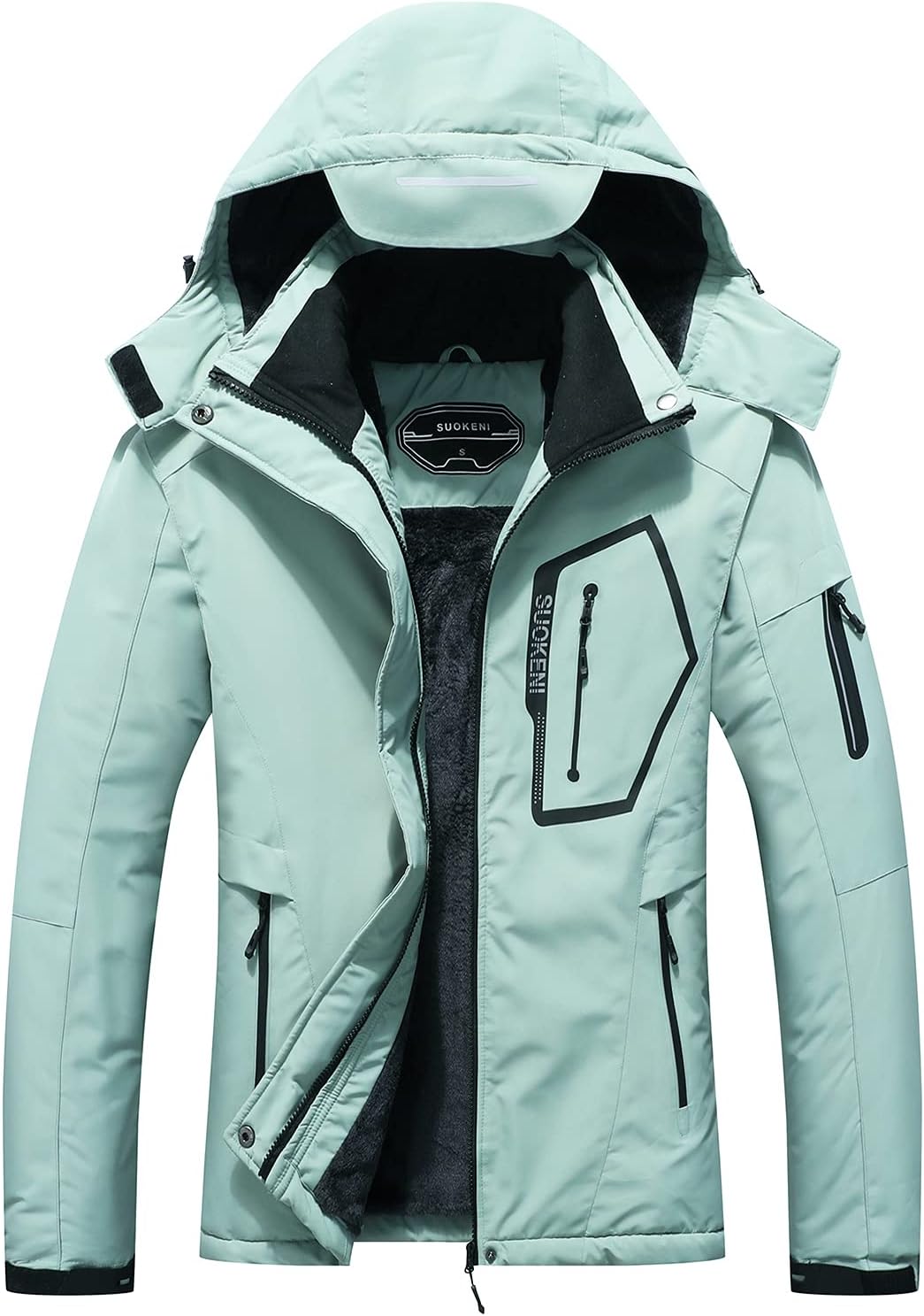 Women's Waterproof Warm Winter Snow Coat for Skiing and Snowboarding