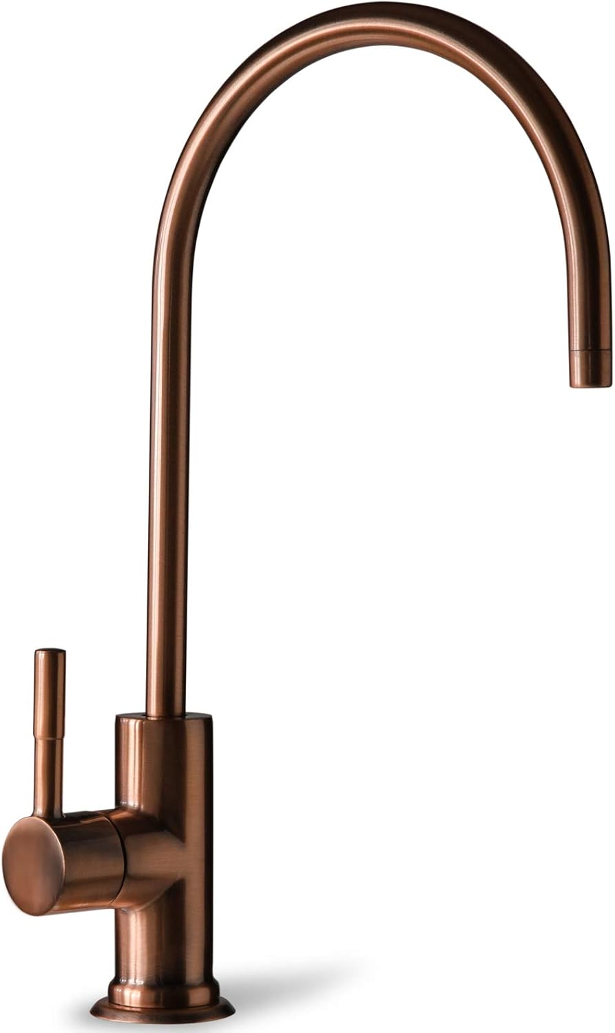 iSpring GA1-AW Heavy Duty Kitchen Bar Sink Faucet in Antique Wine