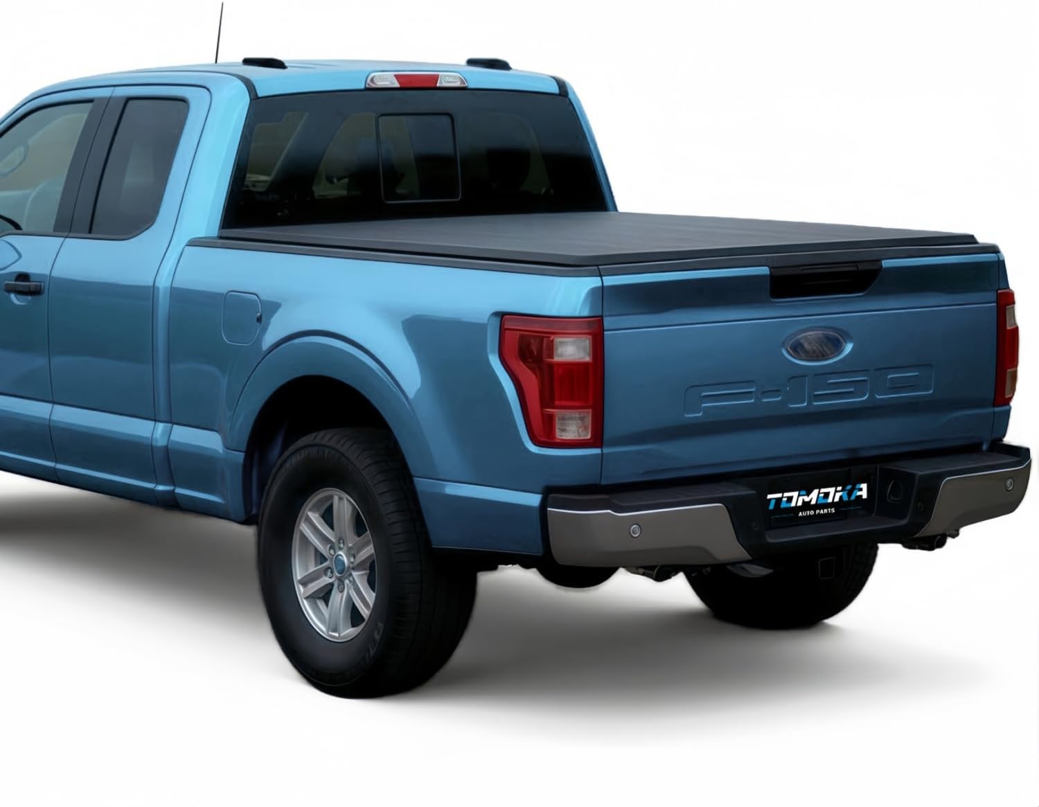 TOMOKA 5.5ft Bed Soft Roll-UP Tonneau Cover for Ford F-150