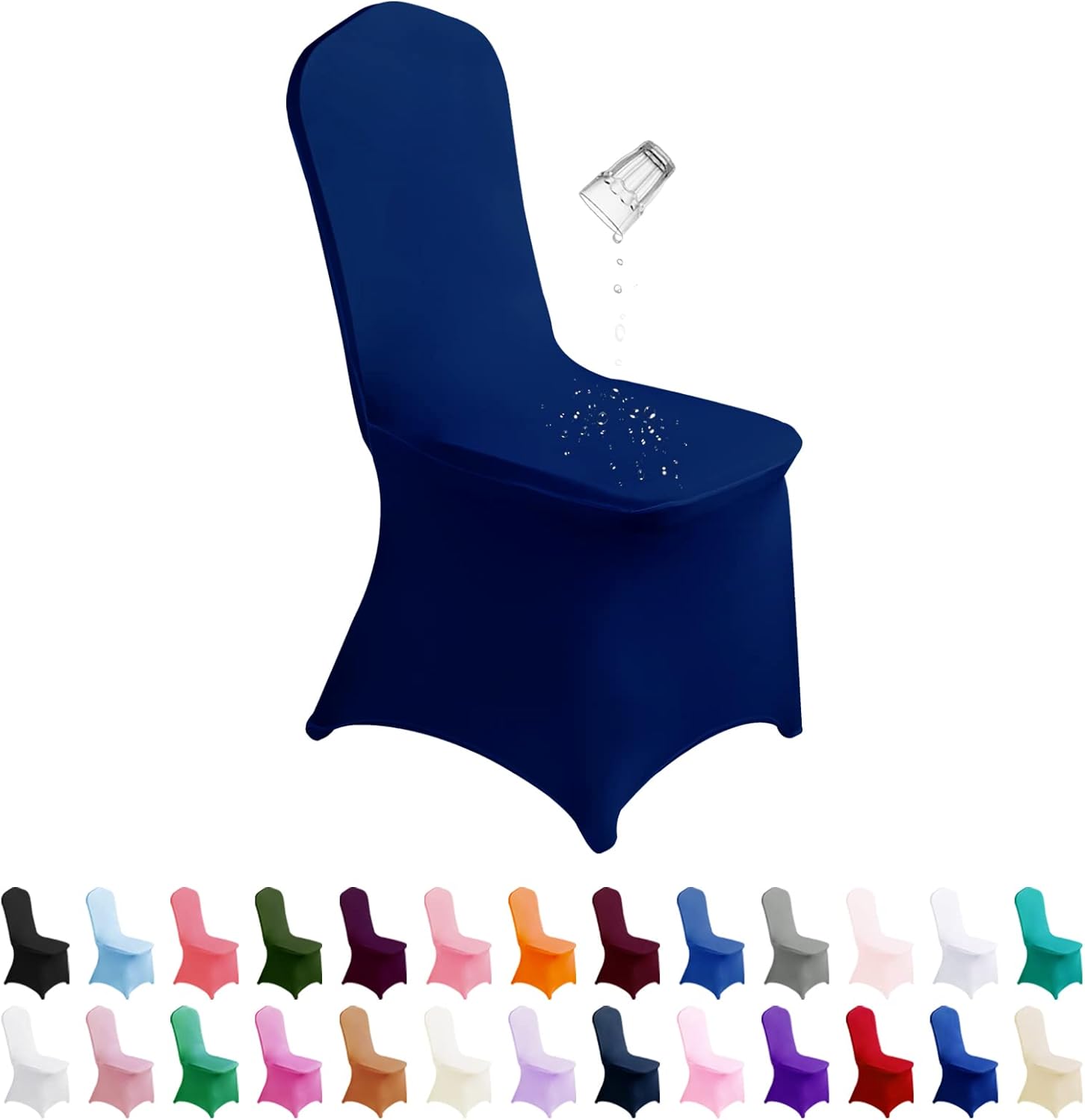 Waterproof Spandex Chair Cover Set for Events and Parties