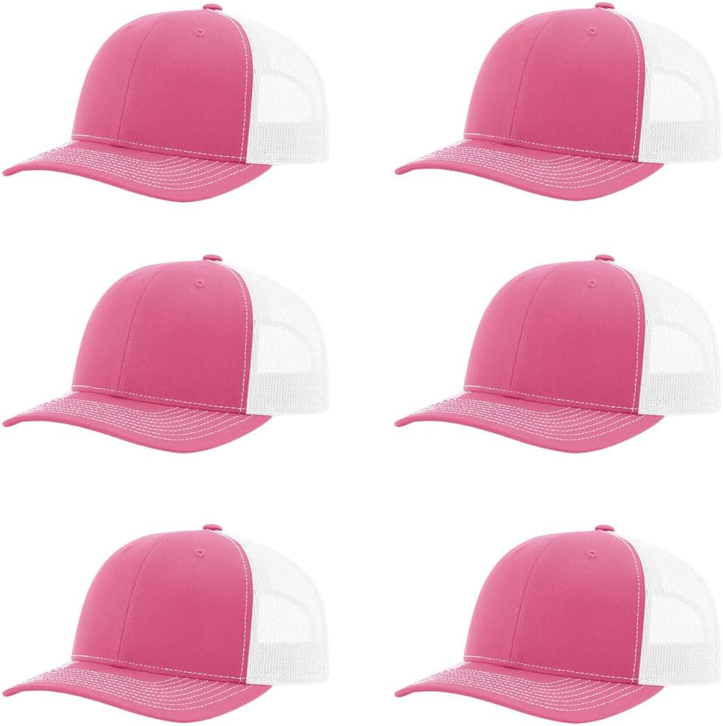 Richardson 112 Classic Six-Panel Adjustable Snapback Trucker Cap