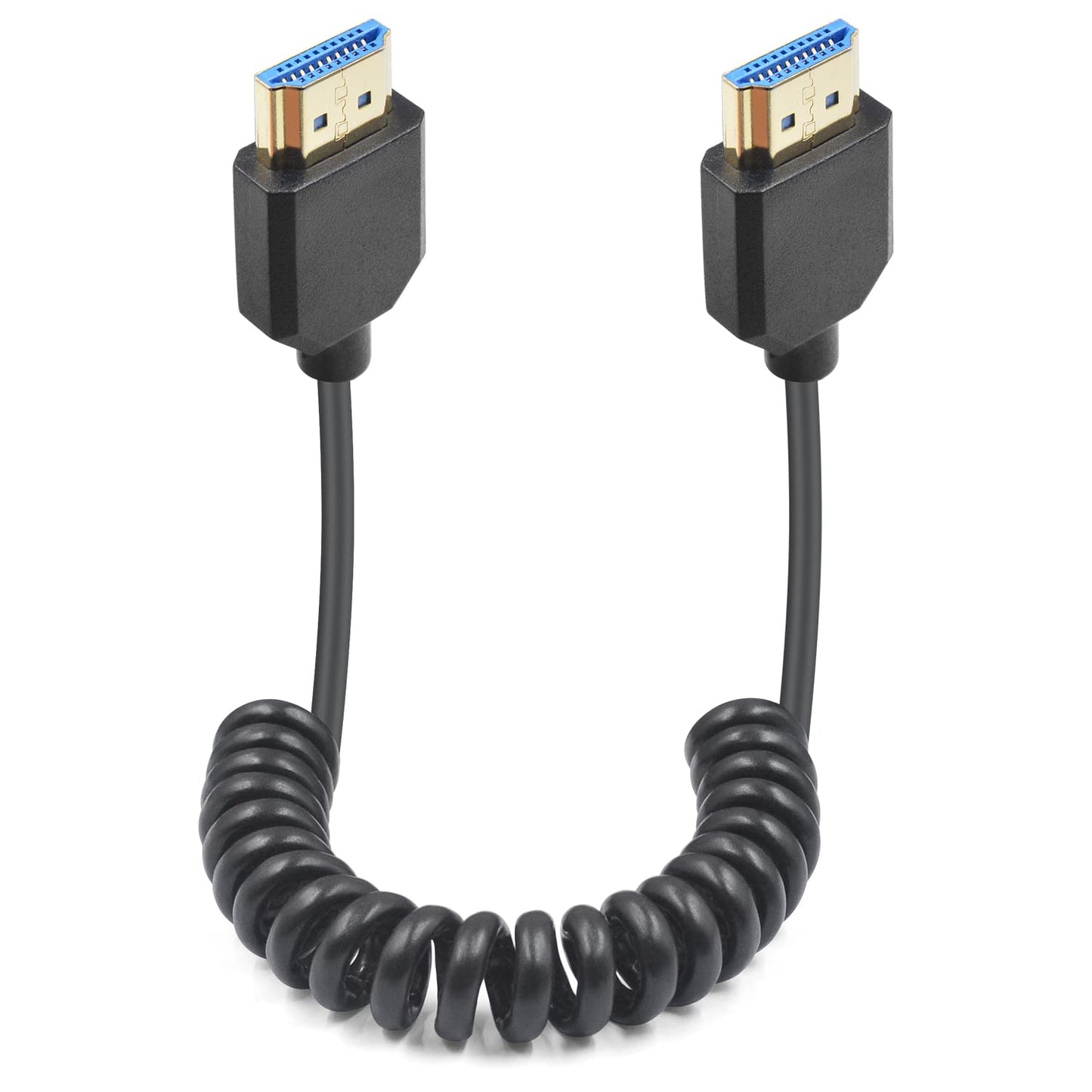 Ultra-Fast 8K HDMI Coiled Cable for Superior Visuals