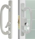 Offset Position Keyed Sliding Patio Door Handleset with Mortise Lock