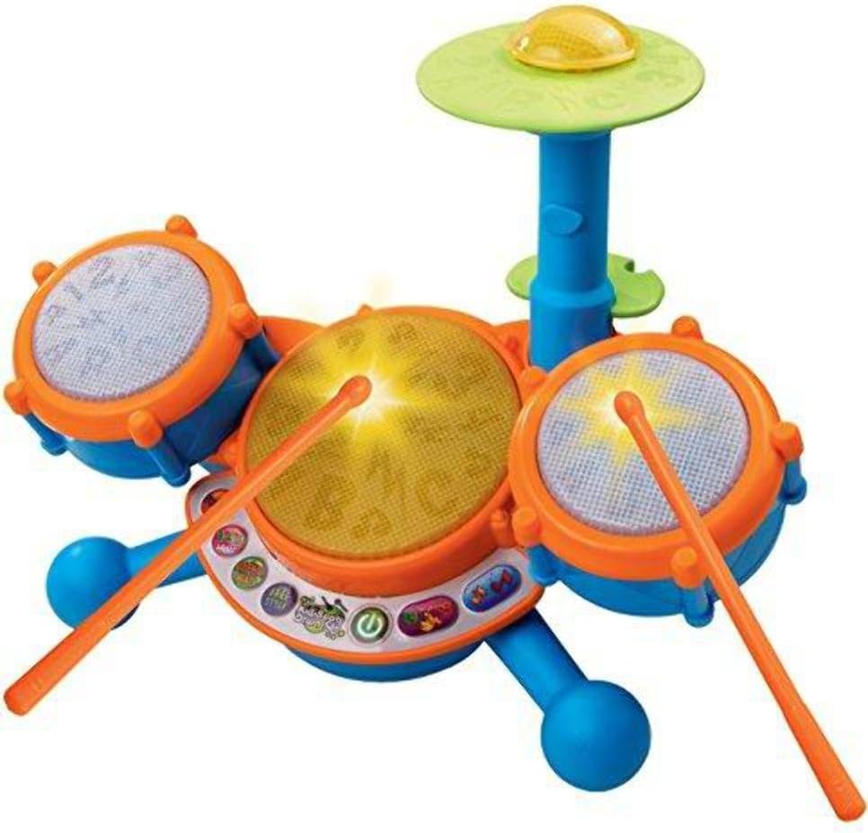 VTech KidiBeats Kids Drum Set - Educational Music Fun