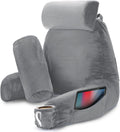 Nestl Reading Pillow with Shredded Memory Foam - Cozy Support
